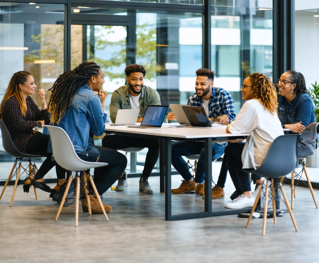 Эксперты AI Analytics School за обсуждением стратегии развития школьного округа